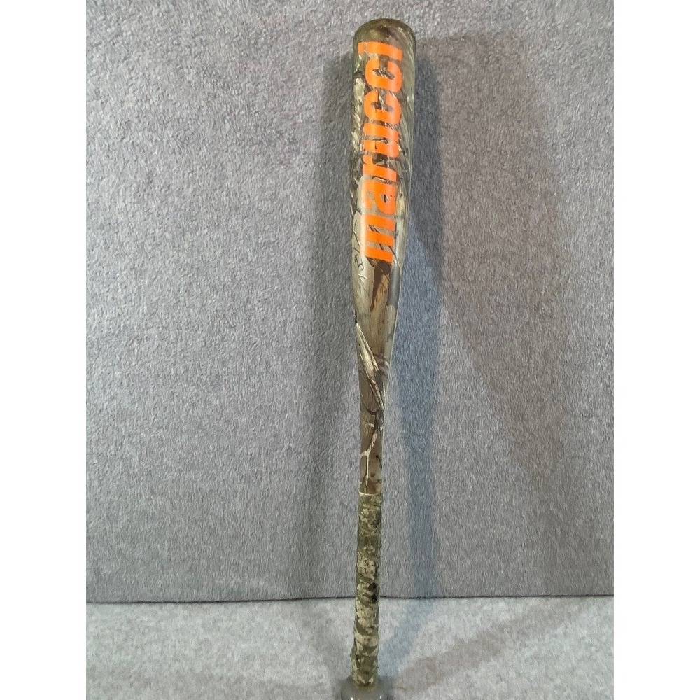 Marucci Tee Ball Bat Youth 25/13 Camo Orange MTBRT1 Alloy 2 1/4 -12 USSSA EUC